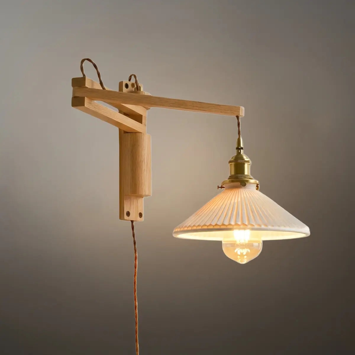 Irondale Vintage Conical Wall Lamp